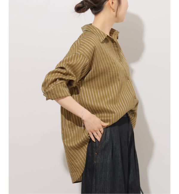 JOURNAL STANDARD relume「ニュアンスカラーストライプシャツ」|シャツ・ブラウス|