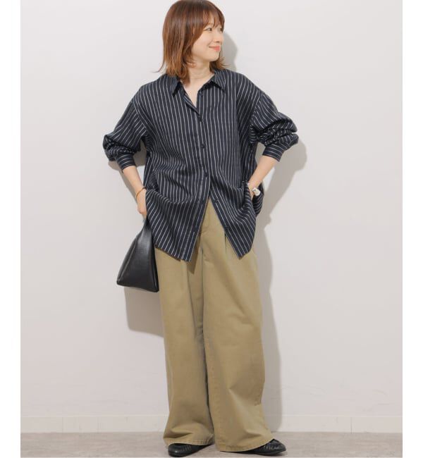 JOURNAL STANDARD relume「ニュアンスカラーストライプシャツ」|シャツ・ブラウス|