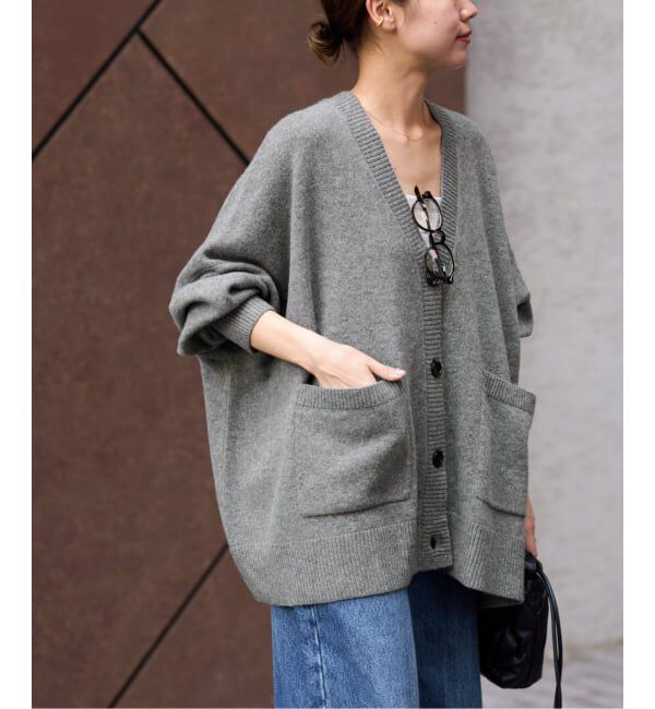 JOURNAL STANDARD relume「《追加予約》ラムウールビッグカーディガン」|カーディガン|