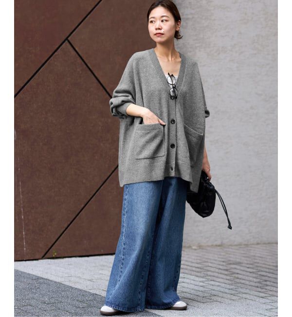JOURNAL STANDARD relume「《追加予約》ラムウールビッグカーディガン」|カーディガン|