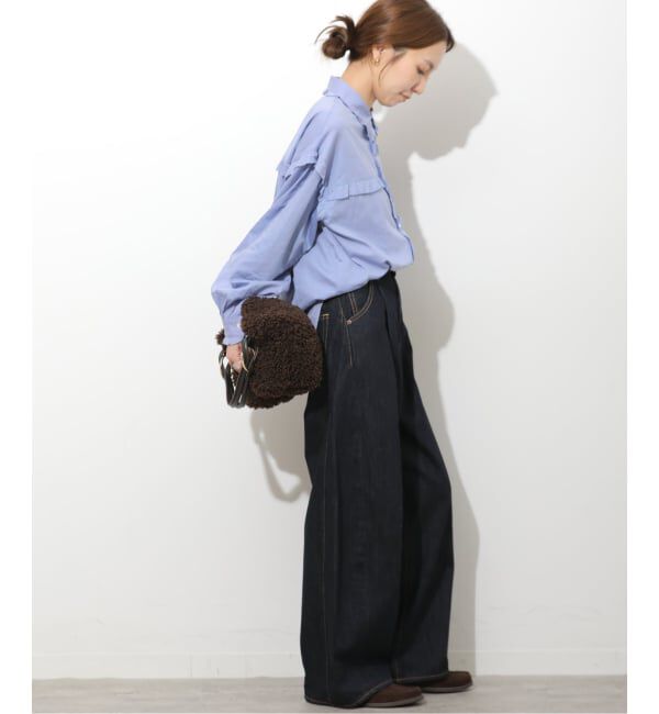 JOURNAL STANDARD relume「《予約》バレルレッグタックデニム」|デニム|