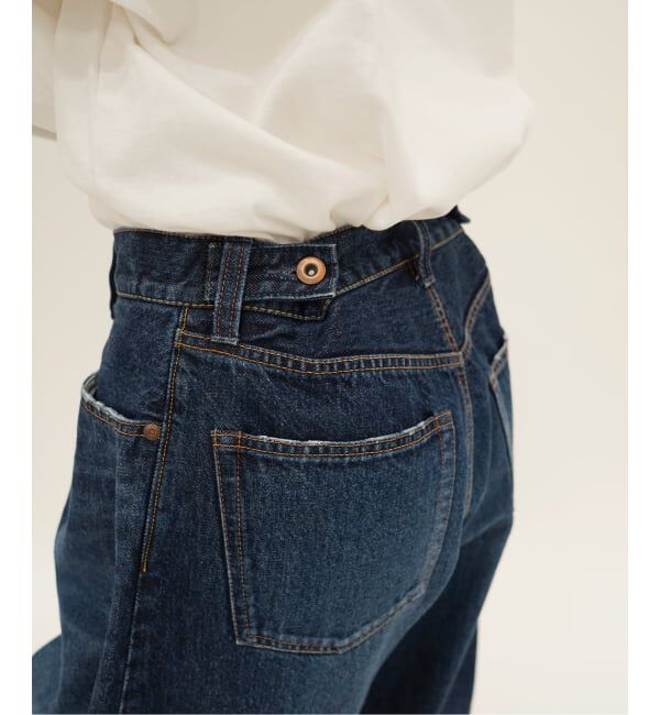 journal standard luxe「13OZデニム タックラウンドパンツ」|デニム|