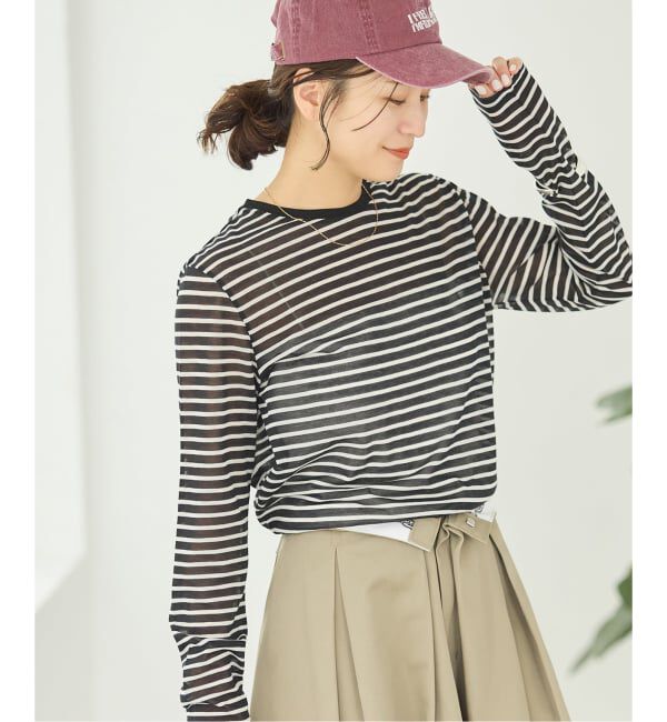 JOURNAL STANDARD「《追加2》CPシアースキンロング Tシャツ」|Tシャツ・カットソー|ブラック A