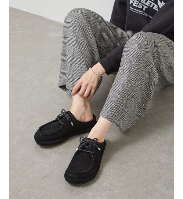 journal standard L'essage「CAMINANDO/カミナンド SUEDE LACE UP MULES ミュール」|その他|