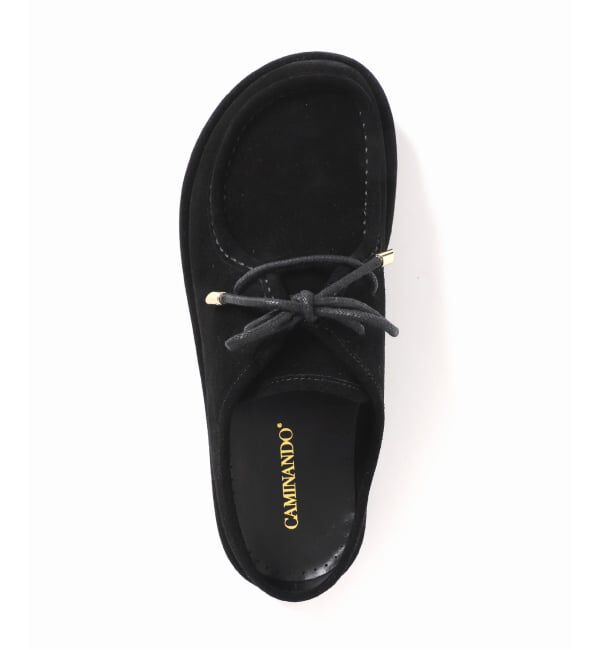 journal standard L'essage「CAMINANDO/カミナンド SUEDE LACE UP MULES ミュール」|その他|