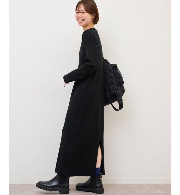 JOURNAL STANDARD relume「《WEB限定追加予約 / 新色》【MULTI FUNC+】ヘンリーネックニットワンピース」|ワンピース|