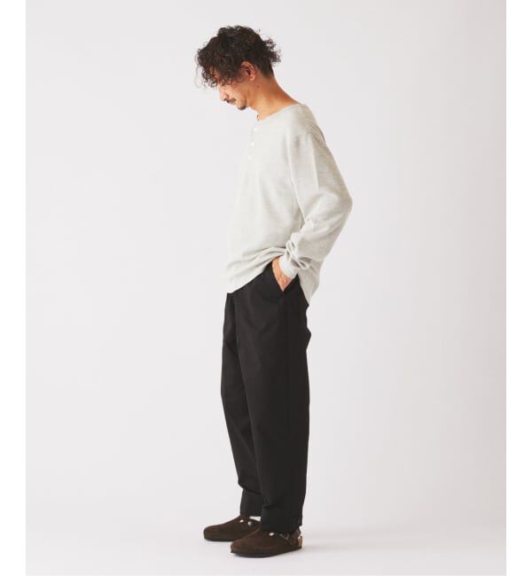 JOURNAL STANDARD relume「《予約》ヴァリアス ワッフル ヘンリーネック」|Tシャツ・カットソー|