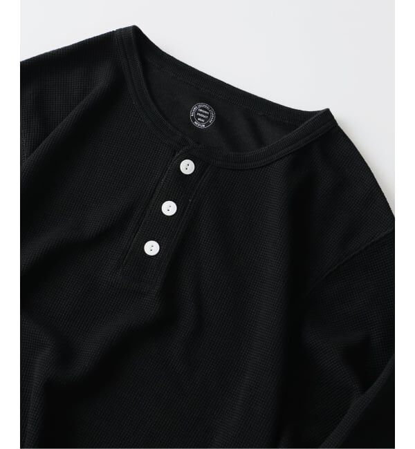 JOURNAL STANDARD relume「《予約》ヴァリアス ワッフル ヘンリーネック」|Tシャツ・カットソー|
