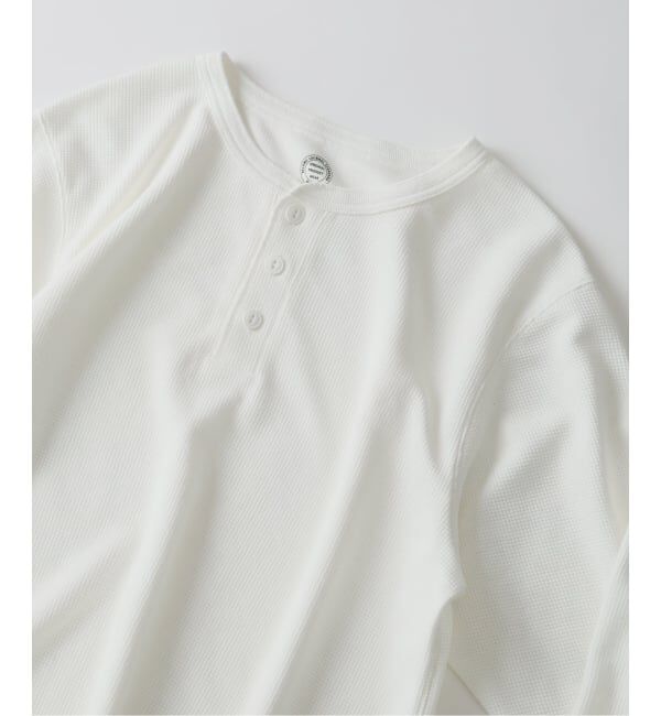 JOURNAL STANDARD relume「《予約》ヴァリアス ワッフル ヘンリーネック」|Tシャツ・カットソー|