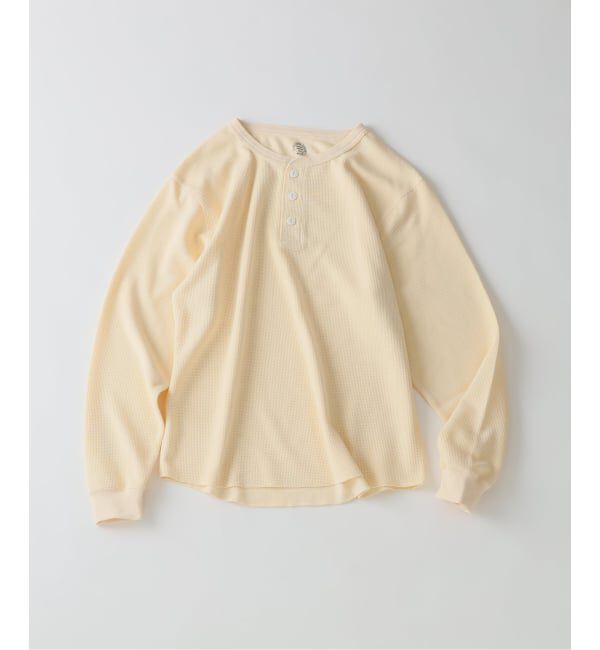 JOURNAL STANDARD relume「《予約》ヴァリアス ワッフル ヘンリーネック」|Tシャツ・カットソー|