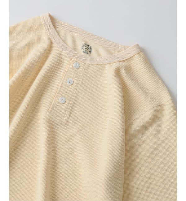 JOURNAL STANDARD relume「《予約》ヴァリアス ワッフル ヘンリーネック」|Tシャツ・カットソー|