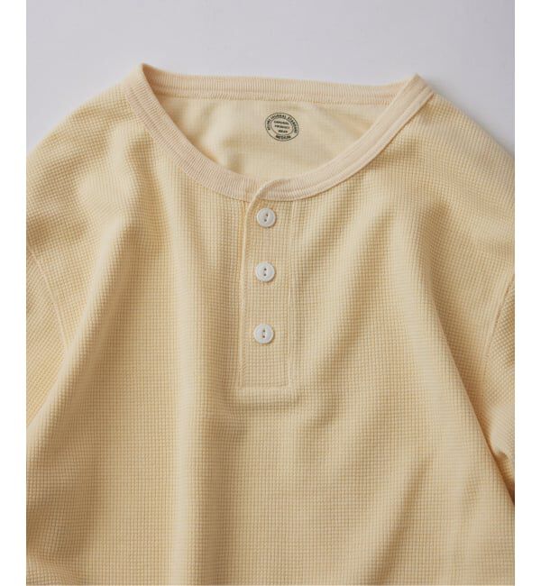 JOURNAL STANDARD relume「《予約》ヴァリアス ワッフル ヘンリーネック」|Tシャツ・カットソー|
