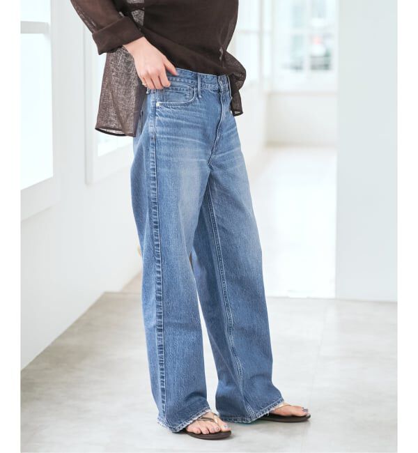 Spick and Span「《別注カラーあり》upper hights/アッパーハイツ THE NIECE MID-RISE*」|デニム|