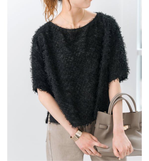 Spick and Span「《追加》フェザーライクTブラウス」|シャツ・ブラウス|