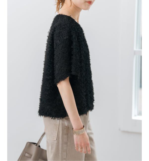 Spick and Span「《追加》フェザーライクTブラウス」|シャツ・ブラウス|