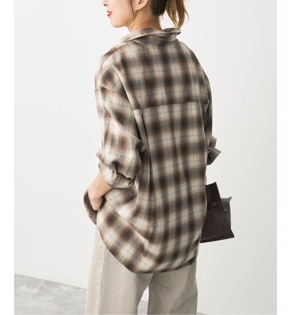 Spick and Span「ソフトオンブレチェックシャツ」|シャツ・ブラウス|