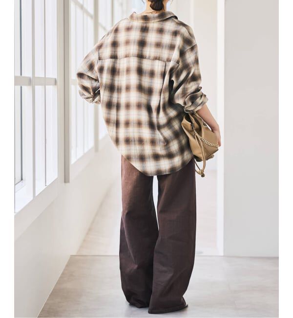Spick and Span「ソフトオンブレチェックシャツ」|シャツ・ブラウス|