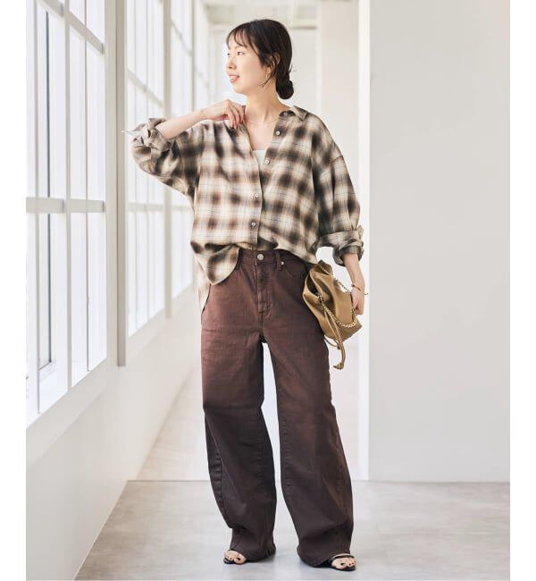 Spick and Span「ソフトオンブレチェックシャツ」|シャツ・ブラウス|