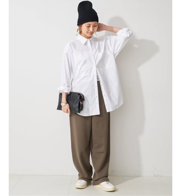 Spick and Span「《WEB限定カラー有り / 追加》50コットンオーバーシャツ」|シャツ・ブラウス|