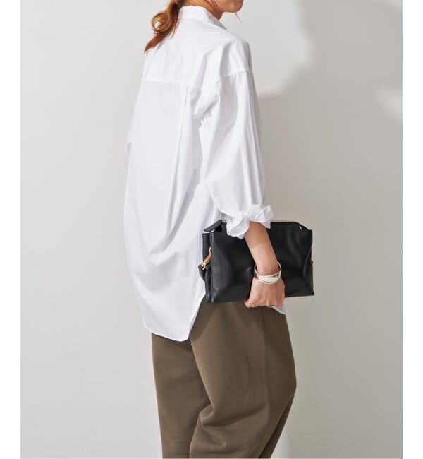 Spick and Span「《WEB限定カラー有り / 追加》50コットンオーバーシャツ」|シャツ・ブラウス|