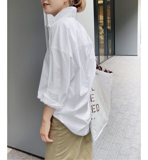 Spick and Span「《WEB限定カラー有り / 追加》50コットンオーバーシャツ」|シャツ・ブラウス|