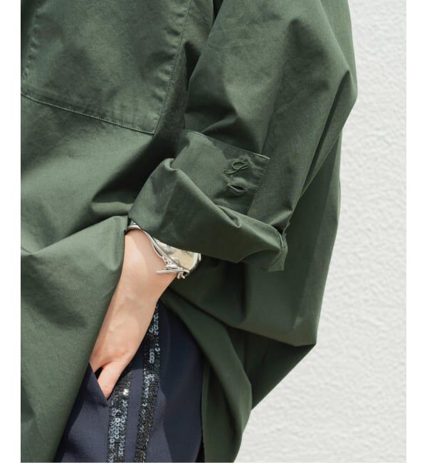 Spick and Span「《WEB限定カラー有り / 追加》50コットンオーバーシャツ」|シャツ・ブラウス|
