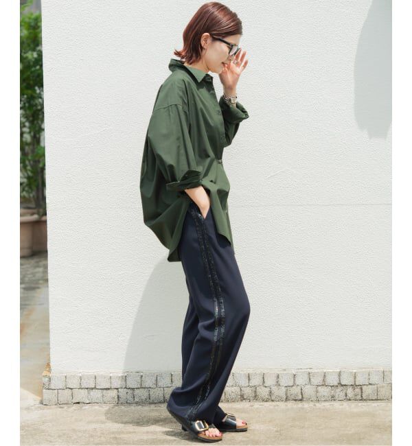 Spick and Span「《WEB限定カラー有り / 追加》50コットンオーバーシャツ」|シャツ・ブラウス|