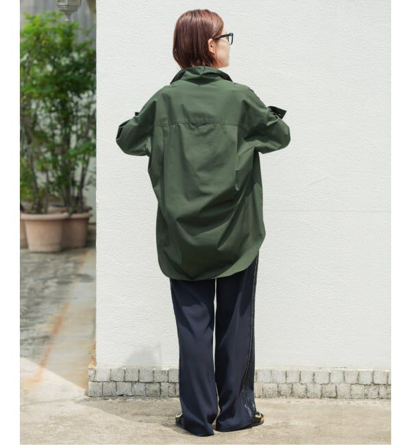 Spick and Span「《WEB限定カラー有り / 追加》50コットンオーバーシャツ」|シャツ・ブラウス|