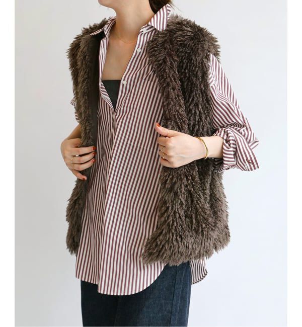 Spick and Span「《WEB限定カラー有り / 追加》50コットンオーバーシャツ」|シャツ・ブラウス|