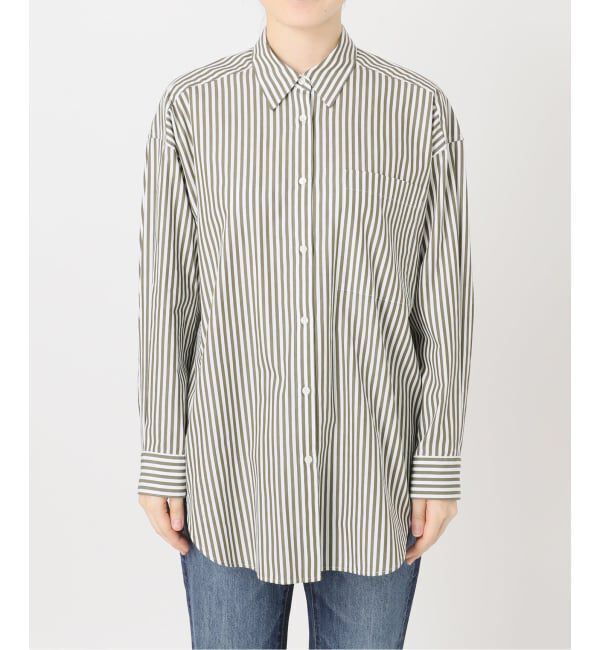 Spick and Span「《WEB限定カラー有り / 追加》50コットンオーバーシャツ」|シャツ・ブラウス|