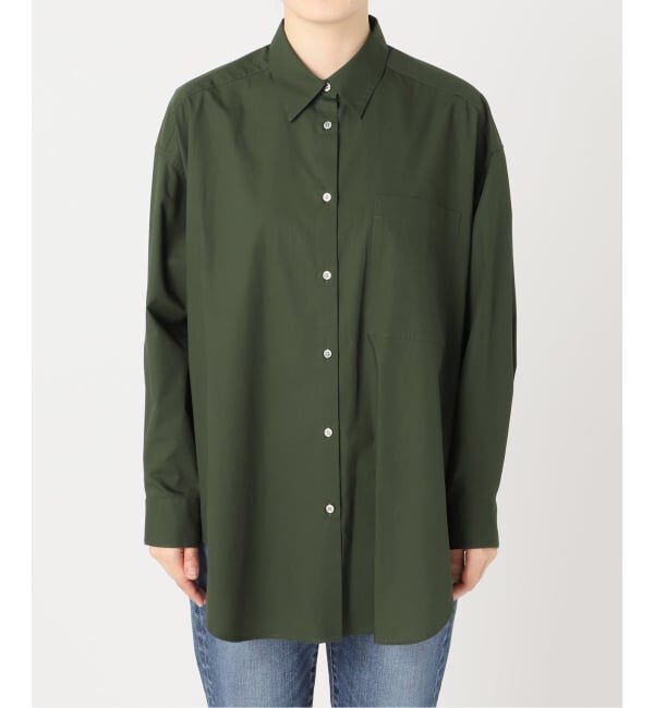 Spick and Span「《WEB限定カラー有り / 追加》50コットンオーバーシャツ」|シャツ・ブラウス|