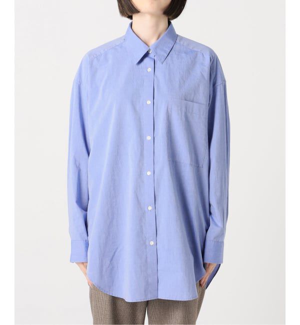 Spick and Span「《WEB限定カラー有り / 追加》50コットンオーバーシャツ」|シャツ・ブラウス|