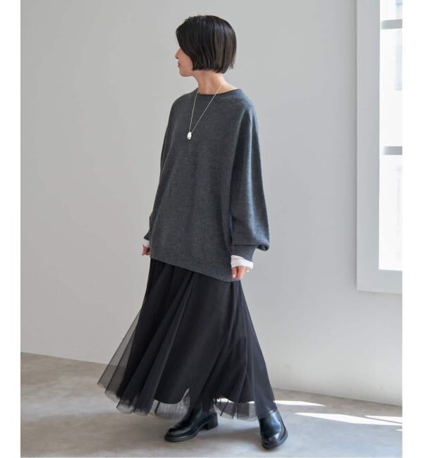 Spick and Span「《追加》チュールスカート」|スカート|