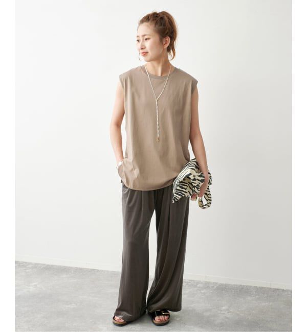 Spick and Span「《WEB限定》ベロアイージーパンツ」|その他|