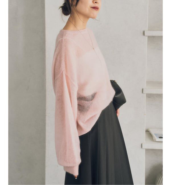 Spick and Span「ルーズモヘヤパフスリーブニット」|ニット・セーター|