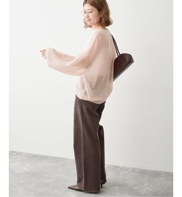 Spick and Span「ルーズモヘヤパフスリーブニット」|ニット・セーター|