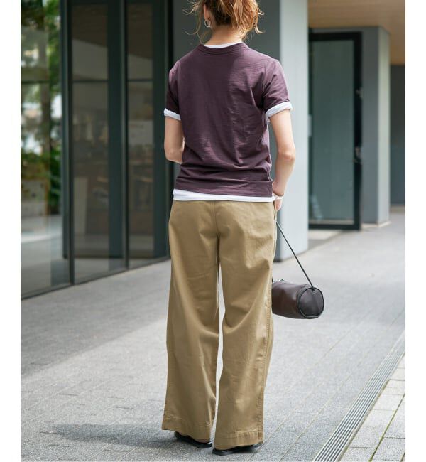 Spick and Span「ラチネバックイージーストレートパンツ」|その他|