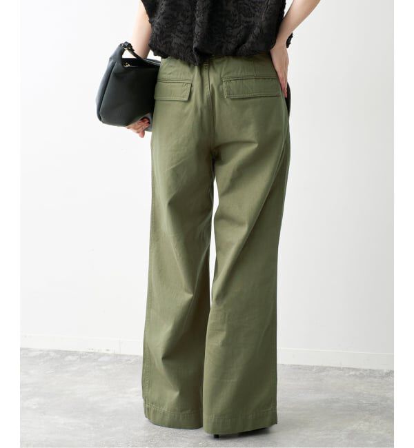 Spick and Span「ラチネバックイージーストレートパンツ」|その他|