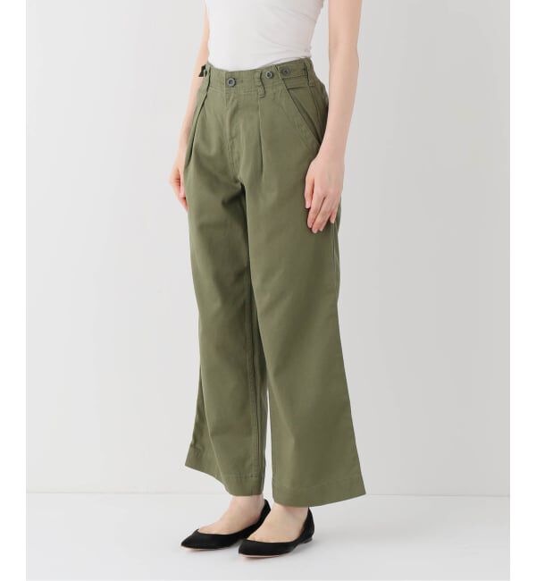 Spick and Span「ラチネバックイージーストレートパンツ」|その他|