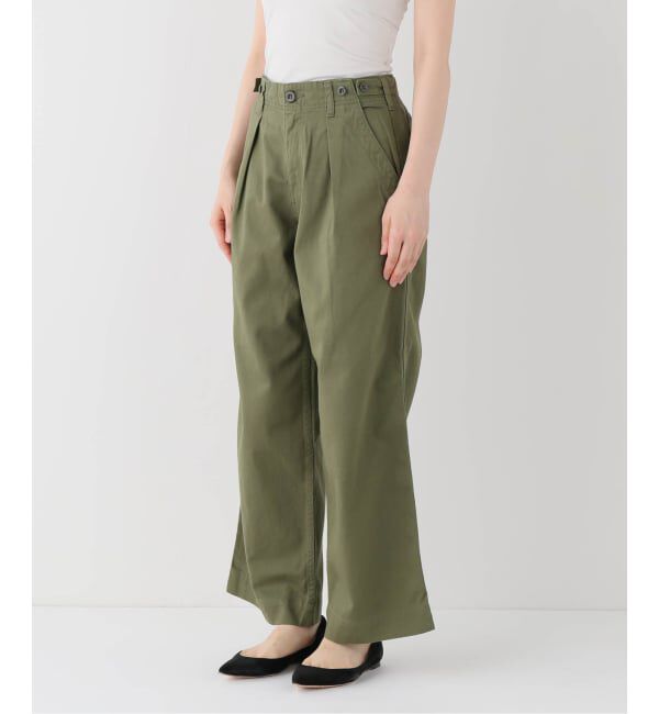 Spick and Span「ラチネバックイージーストレートパンツ」|その他|