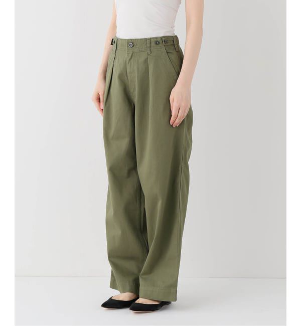 Spick and Span「ラチネバックイージーストレートパンツ」|その他|