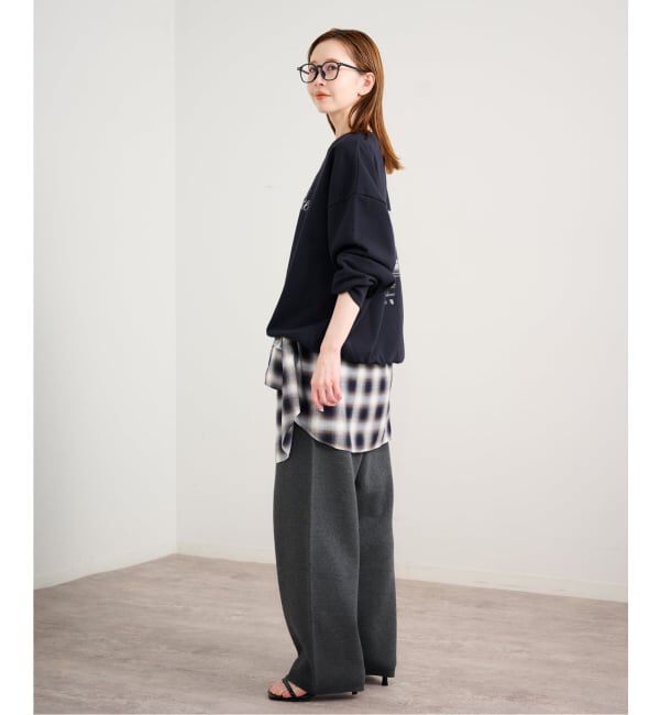 U by SPICK&SPAN「photo print スウェット」|スウェット・ジャージ|