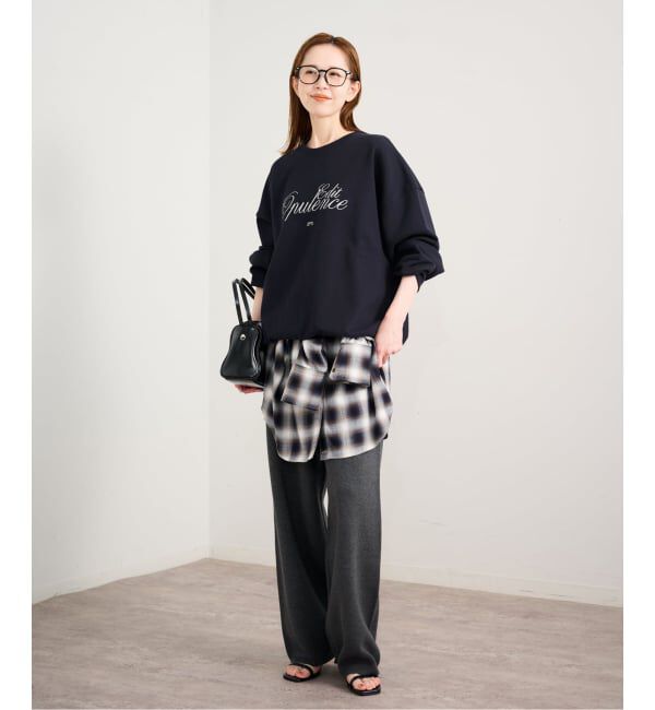 U by SPICK&SPAN「photo print スウェット」|スウェット・ジャージ|