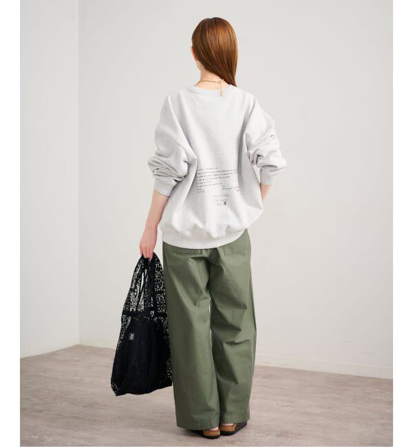 U by SPICK&SPAN「photo print スウェット」|スウェット・ジャージ|