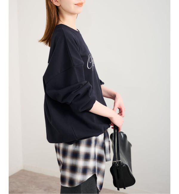 U by SPICK&SPAN「photo print スウェット」|スウェット・ジャージ|