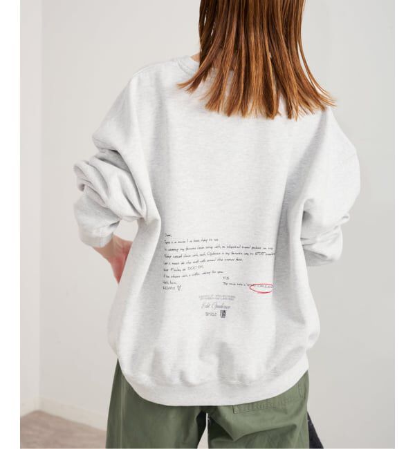 U by SPICK&SPAN「photo print スウェット」|スウェット・ジャージ|