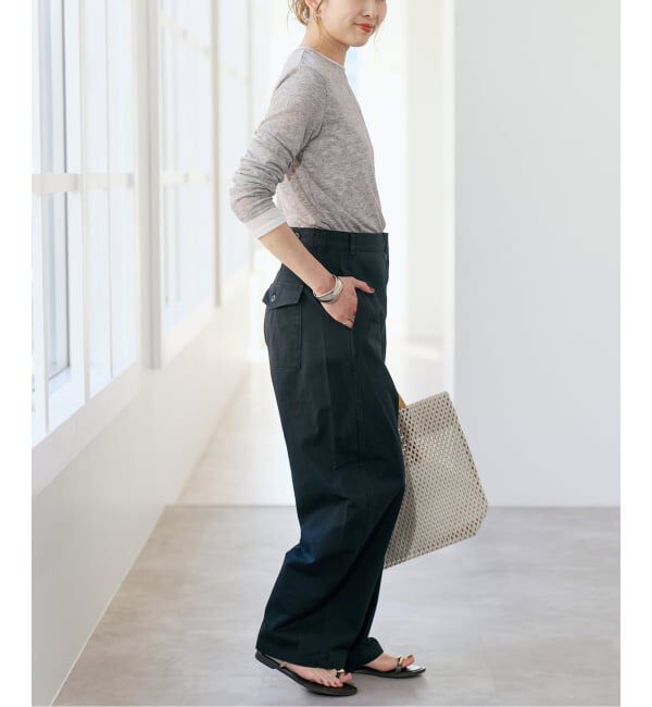 Spick and Span「《新色有り / 追加》シアーリブレイヤードプルオーバー」|Tシャツ・カットソー|
