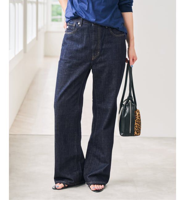 Spick and Span「《別注 / 追加》SOMETHING / サムシング for SS VINTAGE SLIMWIDE*」|デニム|ネイビー