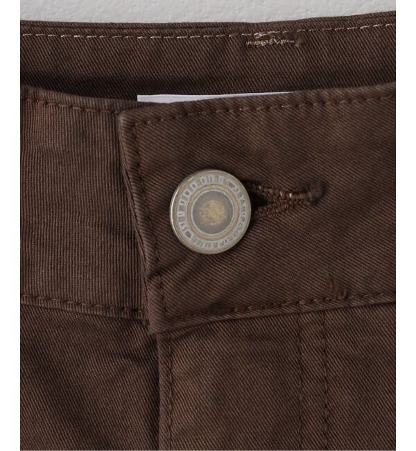 U by SPICK&SPAN「SOMETHING / サムシング HANA TUCK CURVE TAPERED」|チノ|