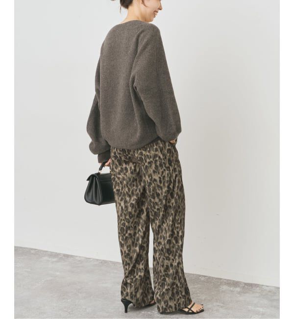 Spick and Span「《WEB限定 / 追加》レオパードプリントイージーパンツ」|その他|